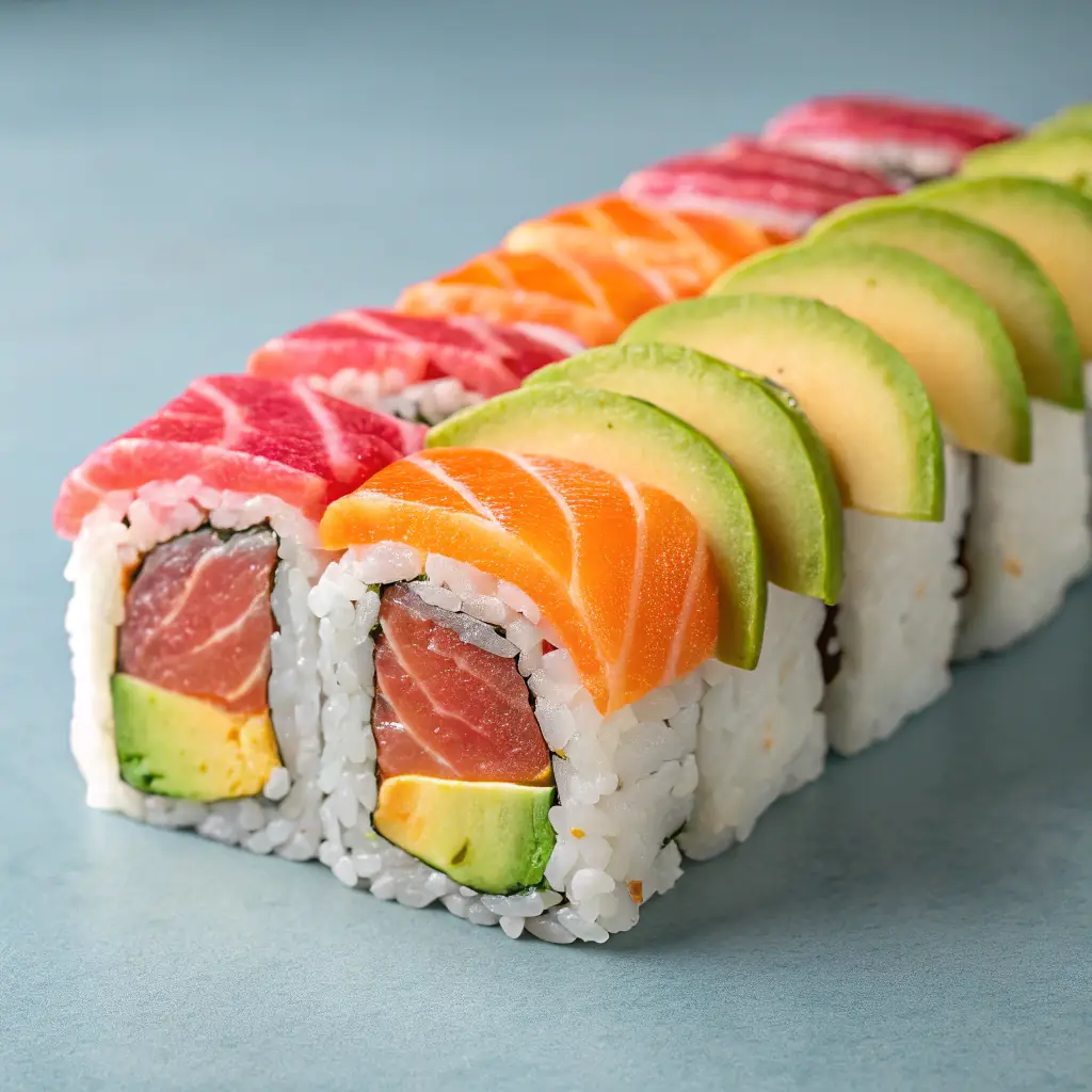Vegan Rainbow Roll